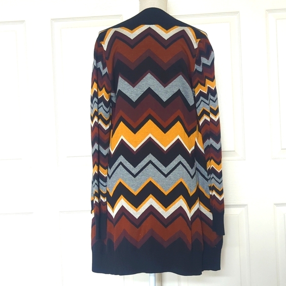 Missoni Open Front Zig Zag Cardigan - Picture 8 of 9